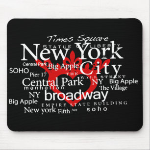 NYC in my Heart Mousepad