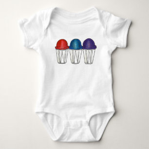 NYC Italian Ice Shaved Ice Snocone Sno Cone Summer Baby Bodysuit