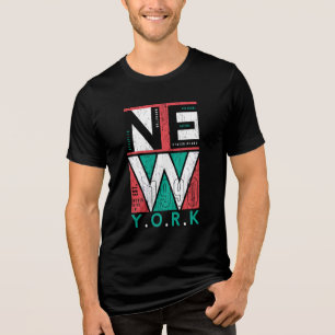 NYC Legacy: Bold Borough Tribute Tri-Blend Shirt