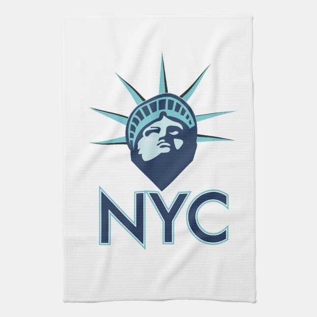 NYC Liberty Tea Towel (Vertical)