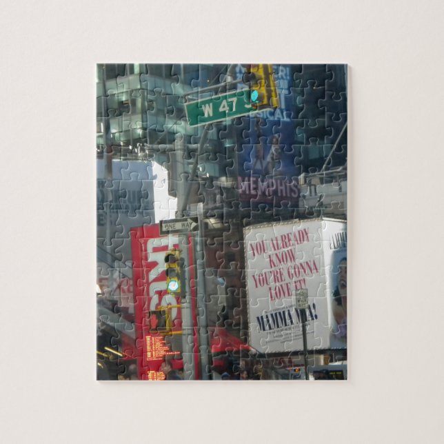 NYC Mamma Mia! Jigsaw Puzzle (Vertical)