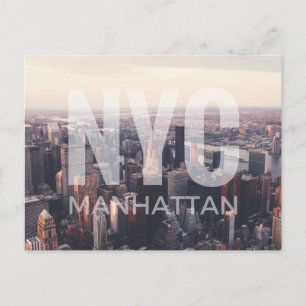 NYC Manhattan Postcard