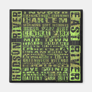 NYC Neighbourhoods Green Magnet