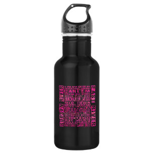 NYC Neighbourhoods Hot Pink 532 Ml Water Bottle