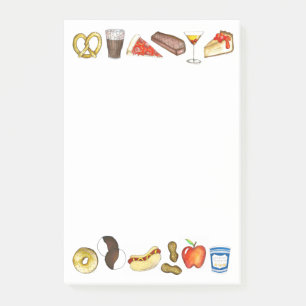 NYC New York City Foods Foodie Post Its Post-it Notes