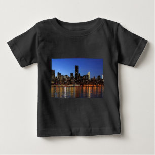 NYC New York City Manhattan Night Baby T-Shirt