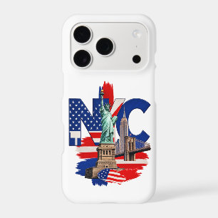 NYC New York City Patriotic Skyline Graphic – Stat