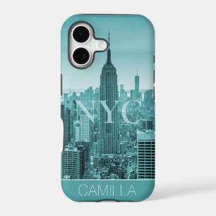 NYC New York Manhattan Empire State skyline custom