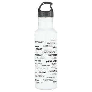 NYC New York Neighbourhood 710 Ml Water Bottle