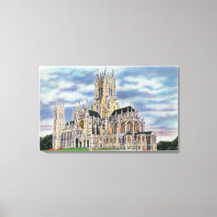 NYC, New YorkCathedral of St. John the Divine Canvas Print