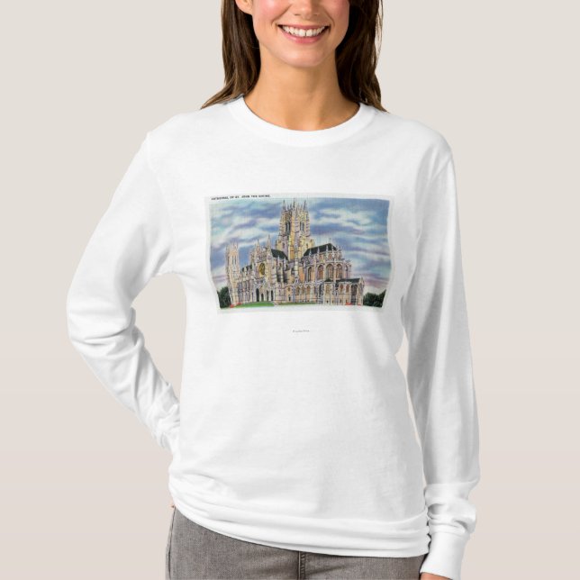 NYC, New YorkCathedral of St. John the Divine T-Shirt (Front)