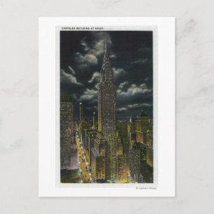 NYC, New YorkChrysler Building at Night # 2 Postcard