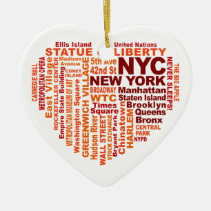 NYC ornament - customisable