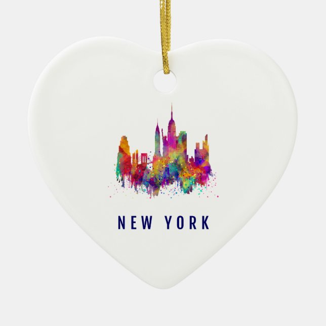 Nyc Ornament | New York Ornament | Christmas Gifts (Front)
