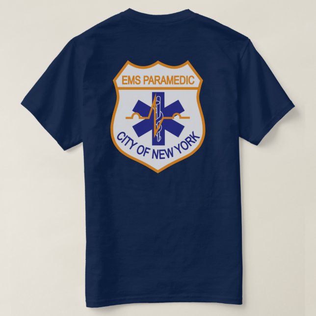 NYC Paramedic T-Shirt (Design Back)