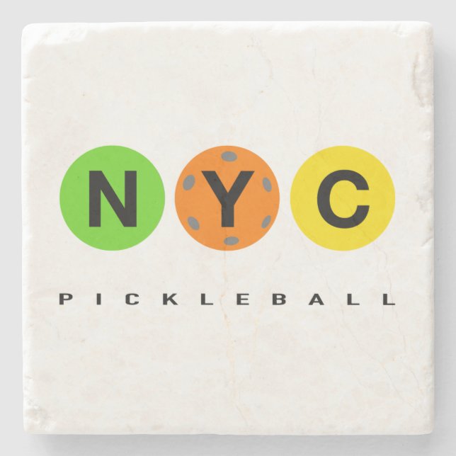 NYC Pickleball Coaster v1 (Front)