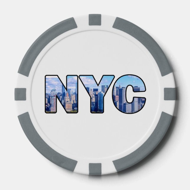 NYC POKER CHIPS (Front)