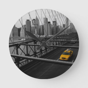 NYC ROUND CLOCK