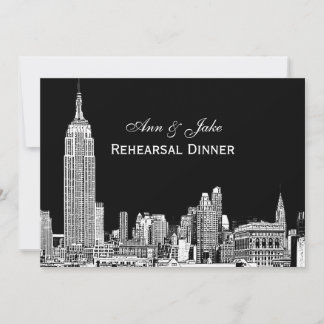NYC Skyline 01 Etchd DIY BG Colour Rehearsal Dinne Invitation