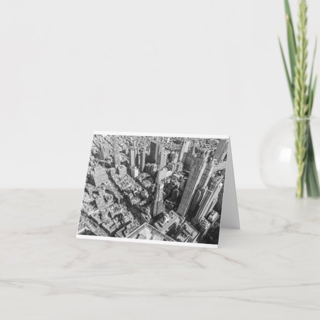 NYC Skyline - Blank Folded Card (Front)