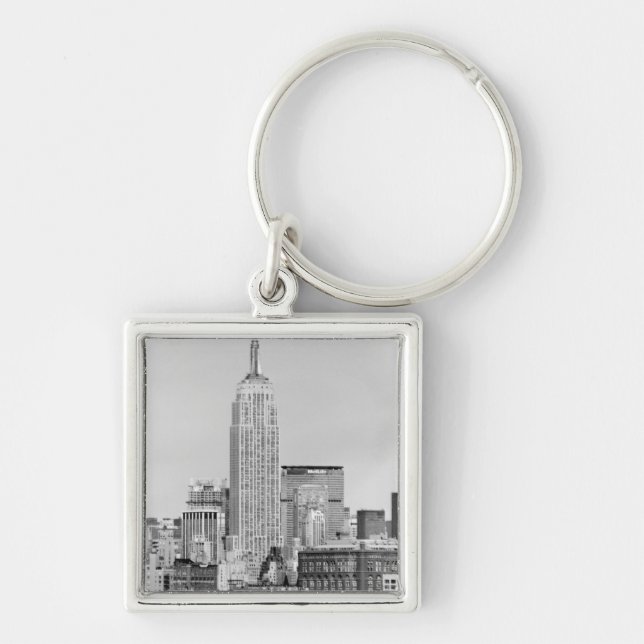 NYC Skyline IV Key Ring (Front)