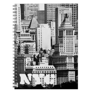 NYC Skyline IX Spiral Notebook
