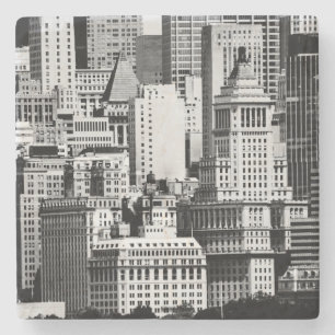 NYC Skyline IX Stone Coaster