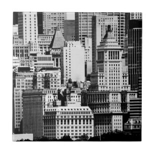 NYC Skyline IX Tile