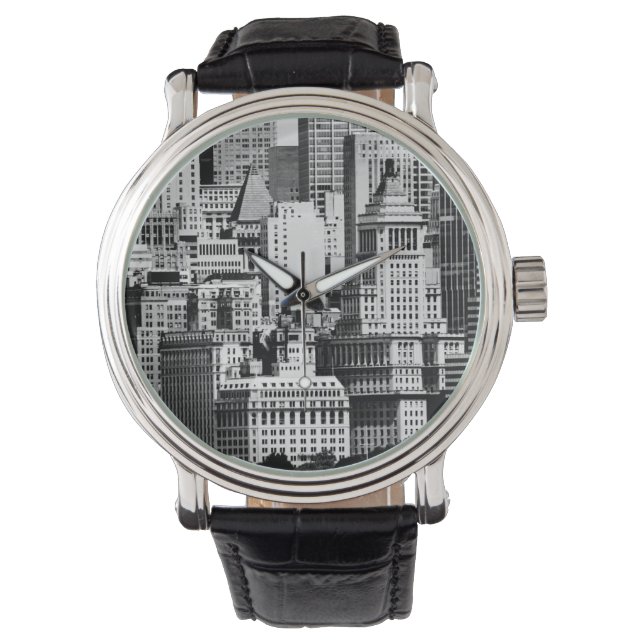 NYC Skyline IX Watch (Front)