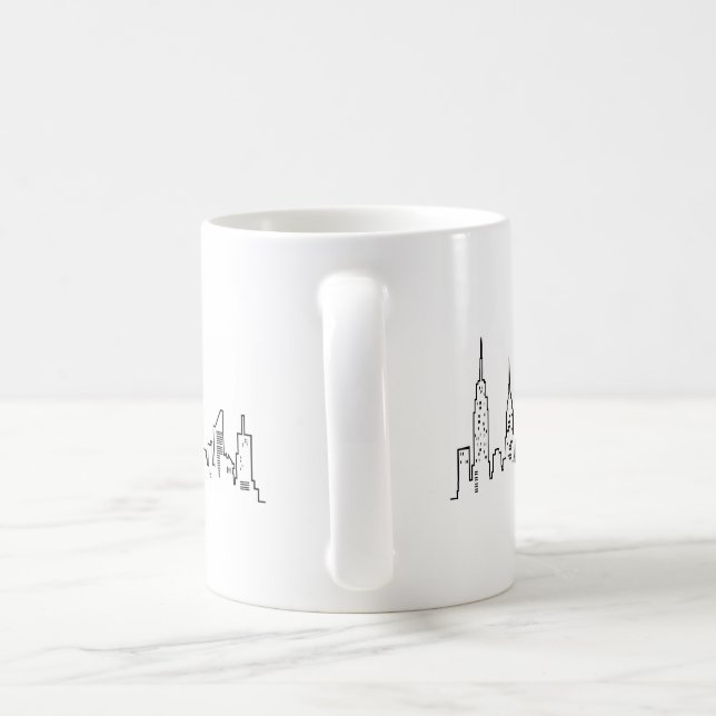 NYC Skyline Mug (Handle)