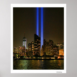 NYC Skyline: WTC  9/11 Tribute In Light 2013 #1 Poster