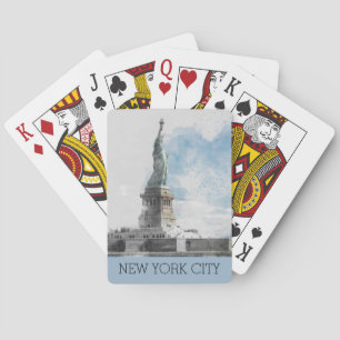 NYC Statue of Liberty Poker Cards – Manhattan Land
