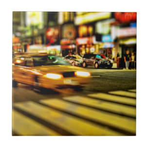NYC Taxi Abstract Tile