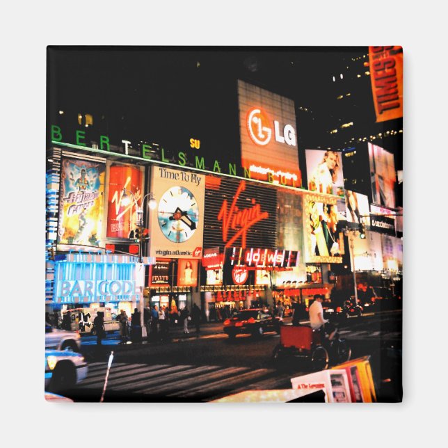NYC Times Square Broadway New York Magnet (Front)