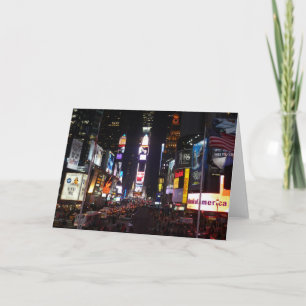 nyc times square card