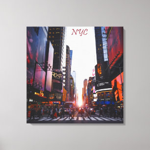 NYC Times Square New York City Canvas Print