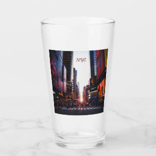 NYC Times Square New York City Glass