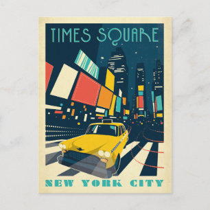 NYC - Times Square Postcard