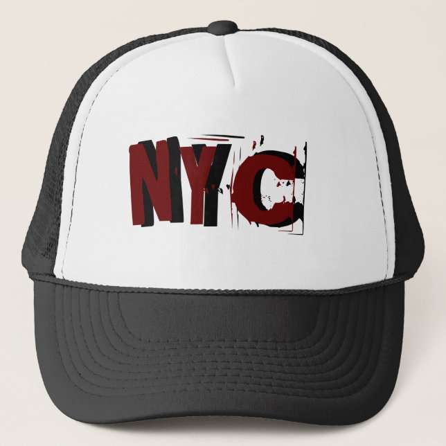 NYC TRUCKER HAT (Front)