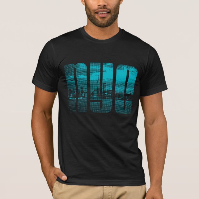 NYC with Skyline T-Shirt (Front)