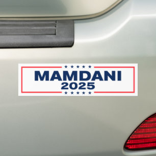 NYC Zohran Mamdani for Mayor 2025 Bumper Sticker