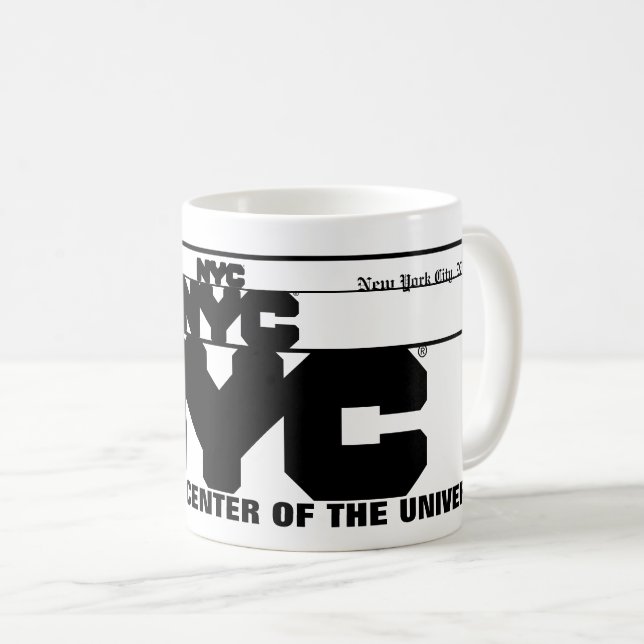 NYCCOU 3NYC Mug (Front Right)