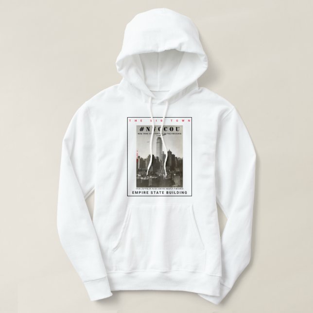NYCCOU #NYCCOU EMPIRE STATE4a  Hoodie (Design Front)