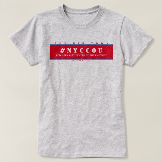 NYCCOU #NYCCOU rb T-Shirt (Design Front)