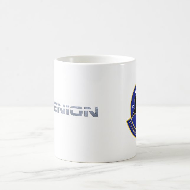 Nydenion Logo & Wolfpack Sq A Coffee Mug (Center)