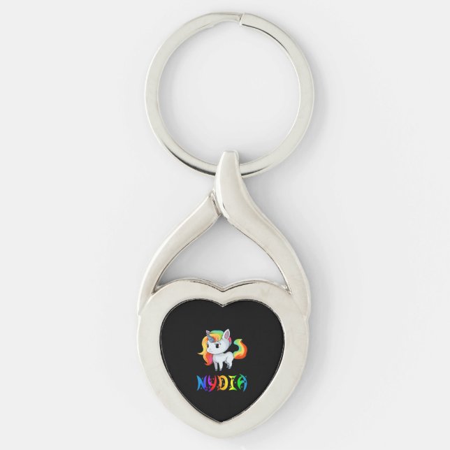 Nydia Unicorn Key Ring (Front)