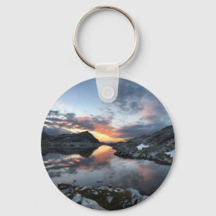 Nydiver Lakes Sunrise - Ansel Adams Wilderness Key Ring
