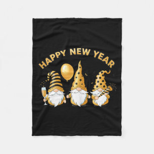 Nye Gnome Shirts For Women, Happy New Year 2026 Pa Fleece Blanket