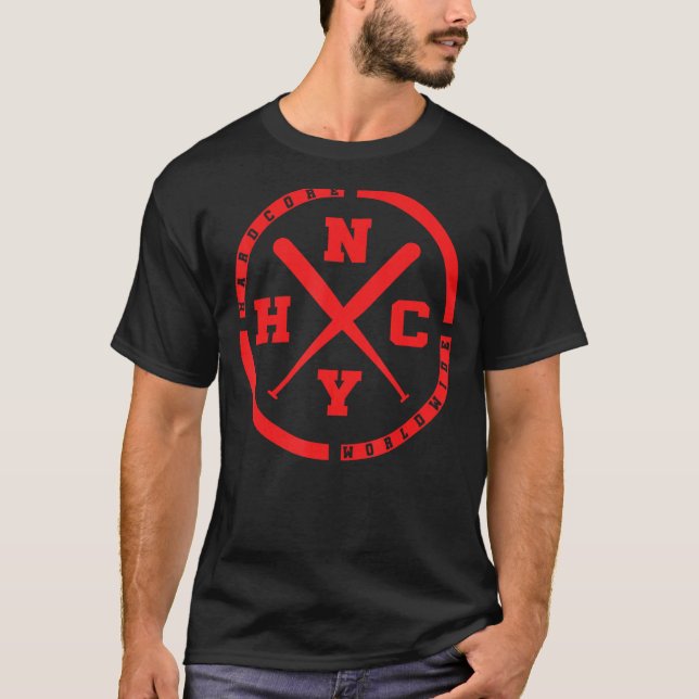 NYHC Red New York Hardcore T-Shirt (Front)