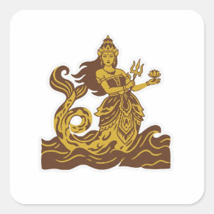 Nyi Roro Kidul Square Sticker